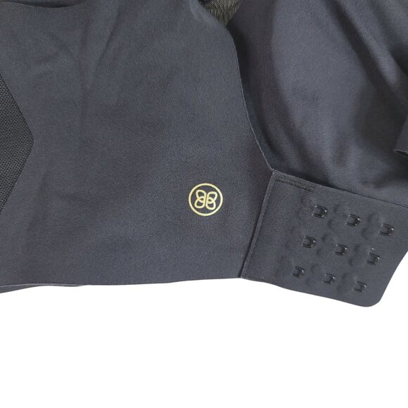 Honeylove CrossOver Wirefree Bra Black Medium Mesh Padding Removable #LWBR0302 - Picture 9 of 10